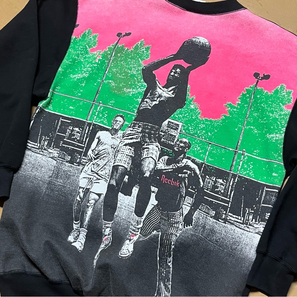 Very Rare Vintage Reebok Pump It Up AOP Crewneck Size XL Never Worn